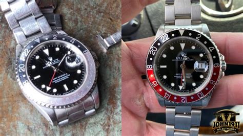 rolex bezel repair